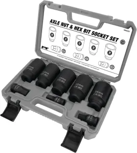 W89321 PERFORMANCE TOOL Axle Nut Hex Bit Socket Set
