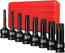 2348 PGROUP Drive Allen Impact Socket Set Hex