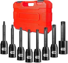PBT2108T PGROUP Drive Impact Torx Bit Socket Set