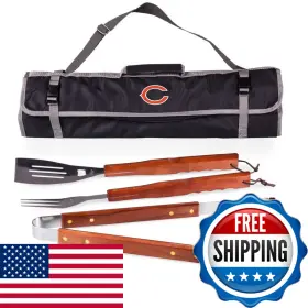 B005HOU4O6 PICNIC TIME Nfl Chicago Bears Bbq Tote Digital