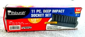 02551 PITTSBURGH Impact Socket Set Drive