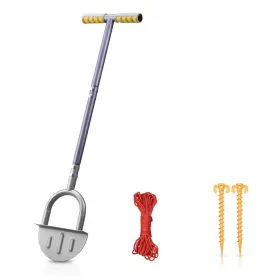 B0CYM2LNL5 PLANTNOMICS Half Moon Edger Lawn Tool Steel Garden