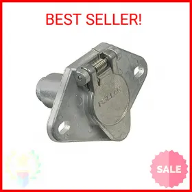 732085994041 POLLAK Round Zinc Connector Socket