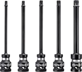 195256314060 POPLOCK Impact Star Bit Socket Set Allen