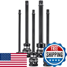 B0CW3QNX6V POPLOCK Impact Driver Set Drive Star Bit