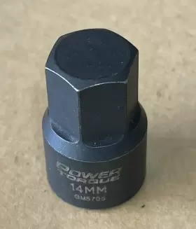 GM5705 POWER TORQUE Socket Drive Hex Allen #3