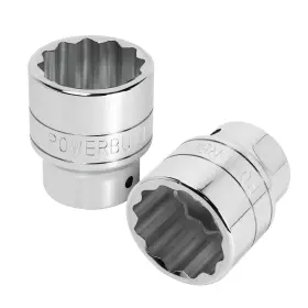 943243 POWERBUILT Socket Drive Point Wall Hex Grip
