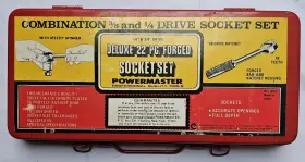 4851 POWERMASTER Drive Deluxe Forged Socket Set Nos #2