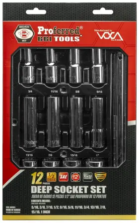 S08301 PROFERRED Drive Standard Socket Set Point