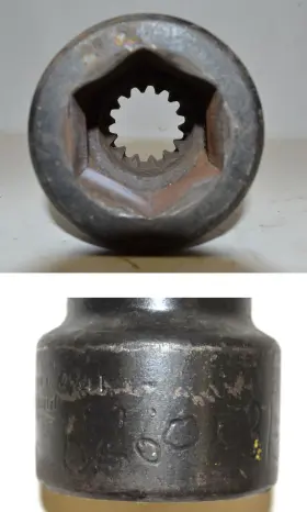 09929 PROTO Hex Spline Drive Impact Socket #3