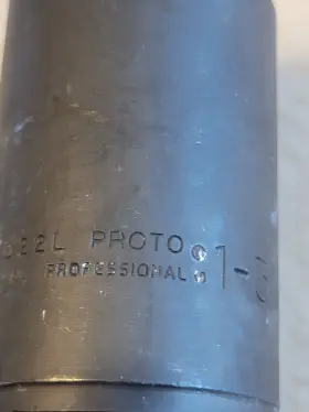 10022L PROTO Impct Skt Steel Oxd Drive #2
