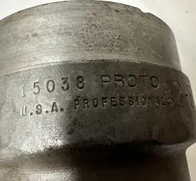 15038 PROTO Standard Impact Socket Drive Point #3