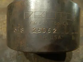 25062 PROTO Impact Socket Drive Points #2