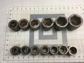 Proto 3/4 Drive Inch 13 Piece Impact Socket Set - Point R3C #3
