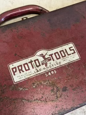 5495 PROTO Drive Socket Set Box Ratchet #3