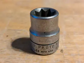 7418S PROTO Drive Double Square Socket
