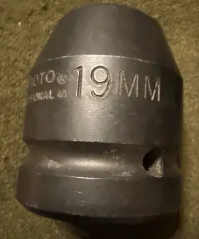J100019M PROTO Impact Socket Point Square Drive