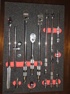 J52000F PROTO Ratchet Drive Tools Set Foam