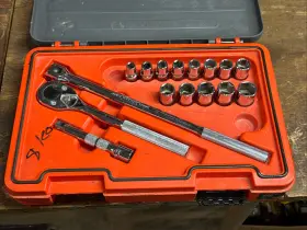J54218S PROTO Socket Set Drive Point