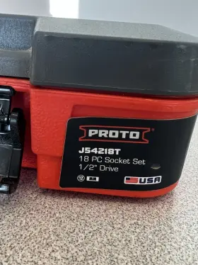 J54218T PROTO Socket Set Drive