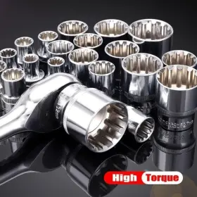 XH1925 QNKAA Spline Socket Set Drive #3