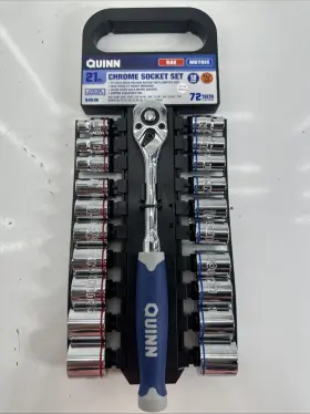64536 QUINN Drive Socket Ratchet Set