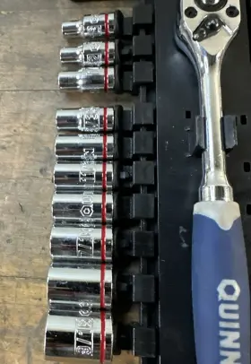 64537 QUINN HAND TOOLS Drive Socket Set #3