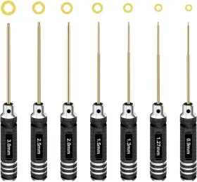 HEX7RC RCPOW Hex Driver Set Allen Screwdriver Kit