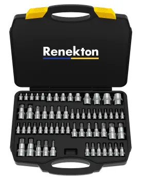 800747527743 RENEKTON Torx Bit Socket Set Star