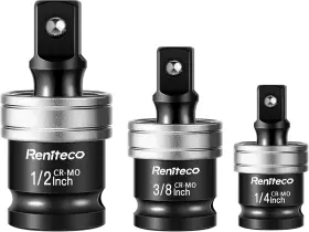 ARUJ-001 RENITECO Pack Impact Wobble Socket Adapter Kit