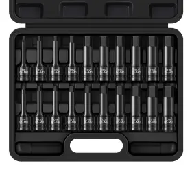 YTPT20 RENITECO Drive Master Impact Hex Bit Set Construction