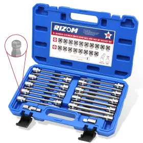 B0C5MF23JN RIZOM Drive Ball End Hex Bit Socket Set Allen