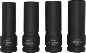 78204 ROYALTYPARTSDIRECT Drive Wall Lug Nut Socket Set