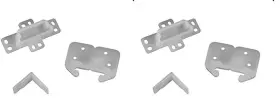 H301 RV DESIGNER Drawer Repair Slide Rear Socket Corner Kit
