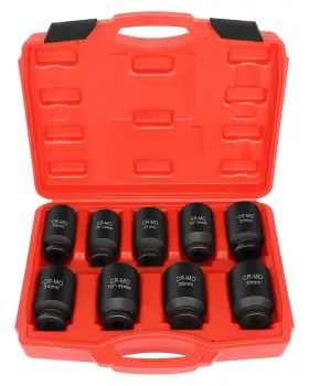107740 SCITOO Drive Spindle Axle Nut Impact Socket Set