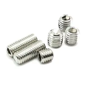 A76600001 SDY Steel Hex Socket Set Flat Point Grub Scre