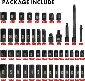 BC029 SEKETMAN Drive Impact Socket Set #2