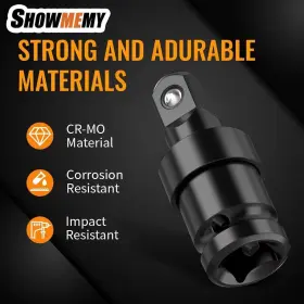SHOWMEMY222 SHOWMEMY Swivel Socket Set Impact #3