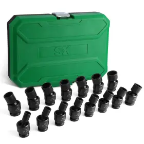 01529 SK Drive Swivel Impact Socket Set