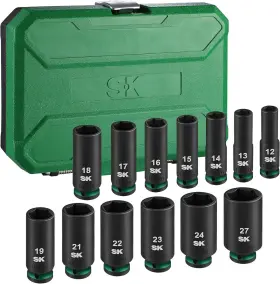 SK01353 SK Drive Impact Socket Set