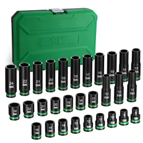 SK01524 SK Drive Impact Socket Set