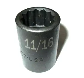 34422 SK Tools Drive Point Fractional Impact Socket
