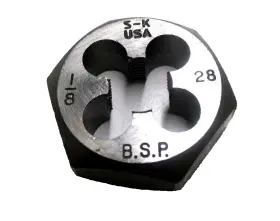 96518 SK Tools Steel Fractional Hexagon Die Nf