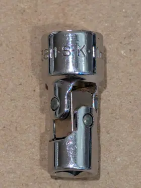 43811 SK PROFESSIONAL TOOLS Drive Point Flex Joint Socket