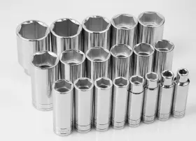 4819-6 SK PROFESSIONAL TOOLS Drive Point Fractional Socket