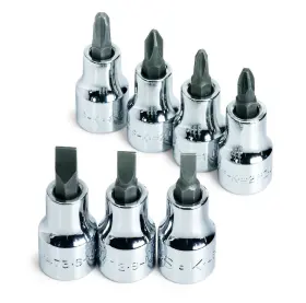 SKT19745 SK Tools Drive Screwdriver Bit Socket Set