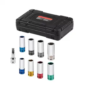 313104272236 SKYSHALO Lug Nut Impact Socket Set Drive
