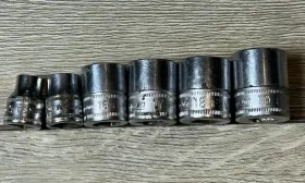 16MM-19MM SNAP-ON Drive Flank Shallow Socket Set