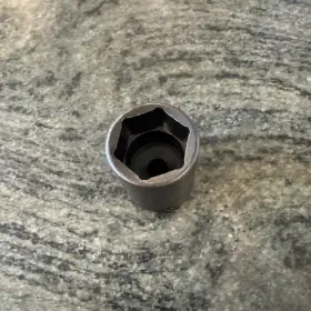 Snap-on Imfms24 3/8 Inch Drive 6 Point Metric 24mm Semi Deep Impact Socket New