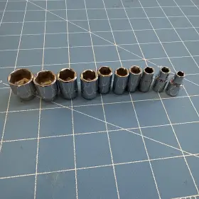 M66-M186 SNAP-ON Mac Tools Drive Shallow Socket Set